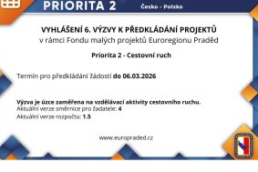 Vyhlášení 6. kola příjmu žádostí do Priority 2 – Cestovní ruch