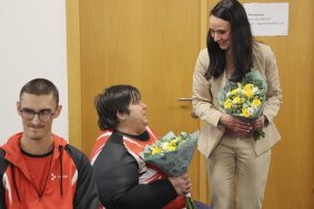 Sportovci s hendikepem sbírají medaile. O svých úspěších a plánech mluvili na kraji