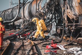 Rok od havárie vlaku s benzenem