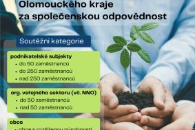 Prodloužení termínu přihlášek do soutěže Cena hejtmana za společenskou odpovědnost do 15.8.2026