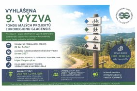 Vyhlášení 9. výzvy v rámci Priority 2 Cestovní ruch v Euroregionu Glacensis