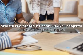 Pozvánka na on-line školení pro žadatele z Fondu malých projektů