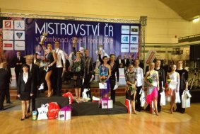 Reprezentanti Tanečního klubu Olymp Olomouc bodovali na národním šampionátu