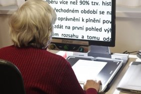 Lidé se zrakovým postižením budou mít díky projektu lepší pozici na trhu práce