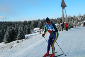 Lesníci závodí na lyžích – letos v areálu Kouty nad Desnou