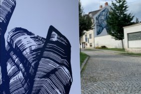 Reprodukce muralu jako poděkování od Street Art Festivalu