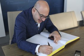 Izraelský velvyslanec v Olomouckém kraji. Jednal o podpoře turistického ruchu i vzdělávání