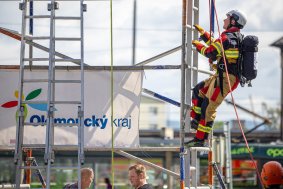 Nejtvrdší hasiči poměřili síly v Olomouci