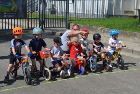 Malí cyklisté ovládli Prosenice. Dětský Mamut přilákal desítky závodníků