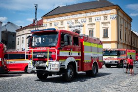 Nová hasičská cisterna posílí jednotku v Litovli