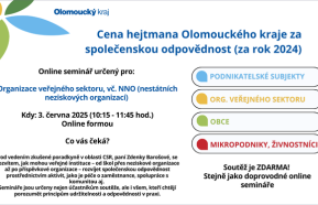 Online seminář: Společenská odpovědnost ve veřejném sektoru