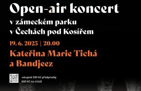 Open-air koncert Kateřiny Marie Tiché