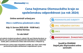 Online seminář: Společenská odpovědnost obcí – jak ji uchopit