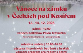 Vánoce na zámku v Čechách pod Kosířem