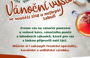 Vánoční výstava SŠ gastronomie, farmářství a služeb Jeseník