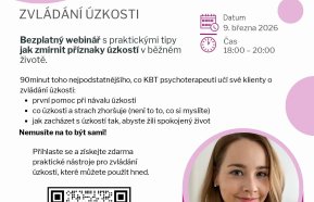 Webinář "Zvládání úzkosti"