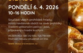 Pečení velikonočních jidášů na hradě Šternberk