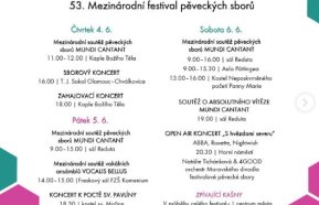 53. ročník Mezinárodního festivalu pěveckých sborů Svátky písní Olomouc