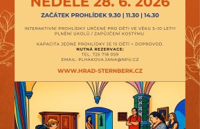 Speciální dětské prohlídky na hradě Šternberk