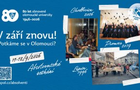 Alumni září a Absolventské setkání Univerzity Palackého v Olomouci 2026