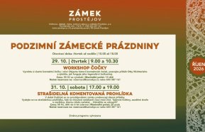 Podzimní zámecké prázdniny