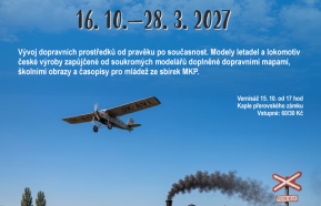 Kola, křídla, kormidla, koleje: vývoj dopravních prostředků.