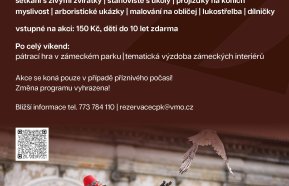 Podzim na zámku v Čechách pod Kosířem