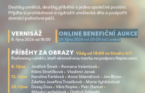 IX. Benefiční prodejní výstava a aukce pro mobilní hospic Nejste sami