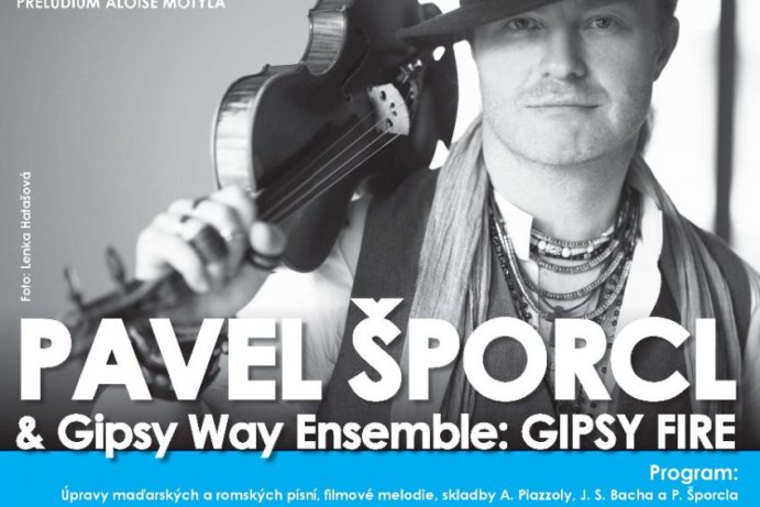 Jedinečný koncert Pavla Šporcla s cimbálovou kapelou Gipsy Way Ensemble
