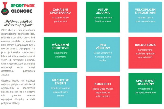 Letní SportPark Olomouc