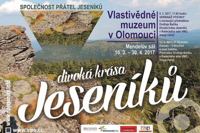 Divoká krása Jeseníků ‒ pozvánka na výstavu