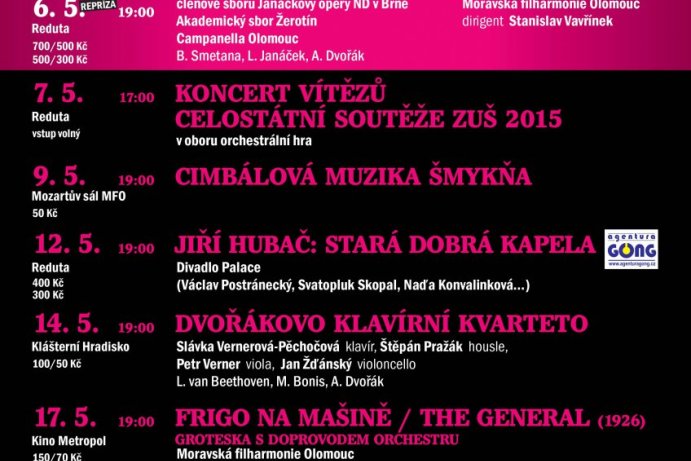 Dvořákova Olomouc 2017