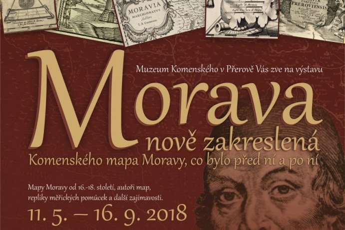 Morava nově zakreslená