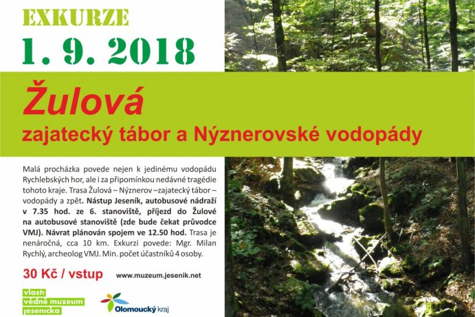 Žulová - zajatecký tábor a Nýznerovské vodopády