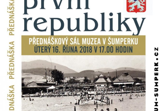 Přednáška - Šumpersko v období první republiky 