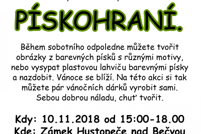  Pískohraní 