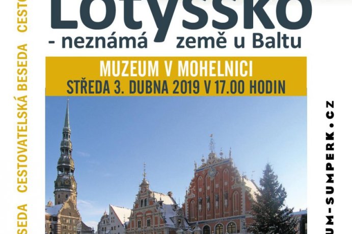  Cestovatelská beseda: Lotyšsko – neznámá země u Baltu 