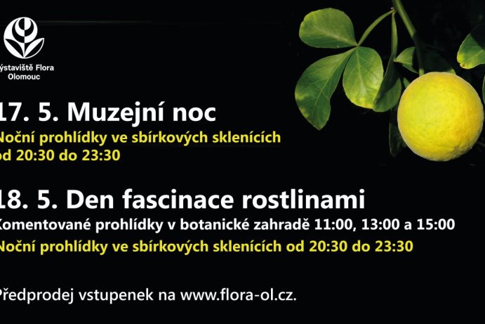 Muzejní noc a Den fascinace rostlinami