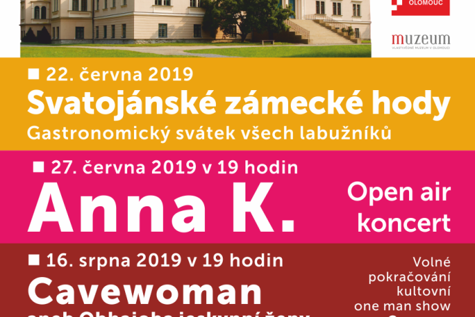 Kulturní léto na zámku v Čechách pod Kosířem