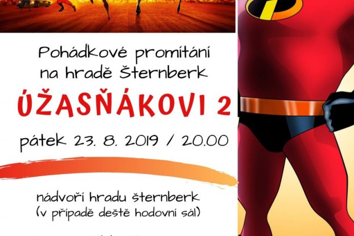 Pohádkové promítání na hradě Šternberk