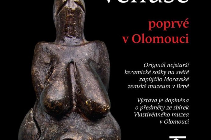 Věstonická venuše ve Vlastivědném muzeu v Olomouci