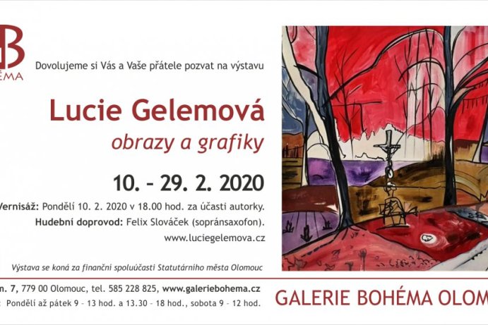 Lucie Gelemová - obrazy a grafiky