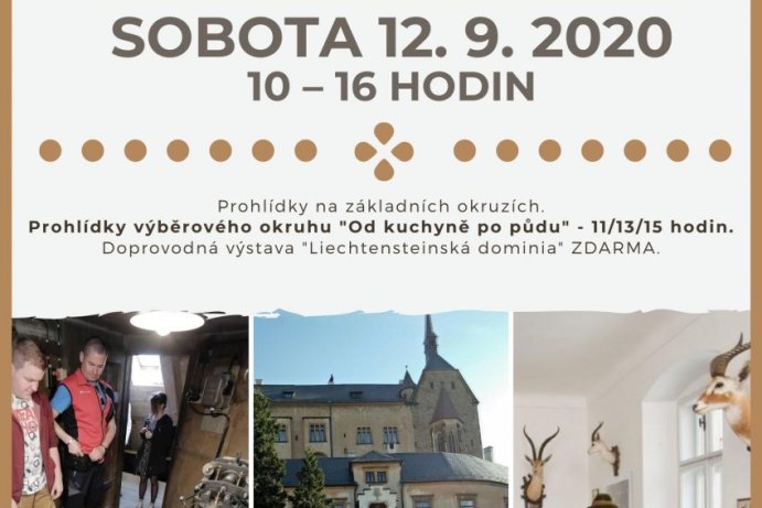 Dny evropského dědictví 2020 na hradě Šternberk