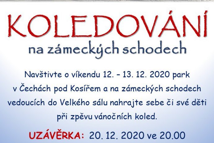 Vánoce na zámku Čechy pod Kosířem