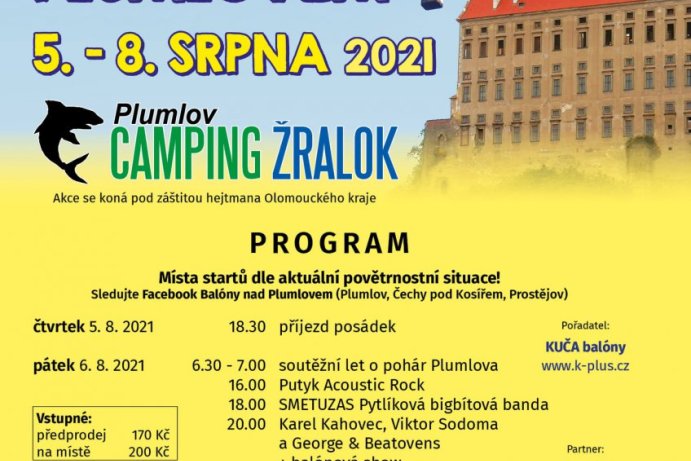 Balony nad Plumlovem 2021
