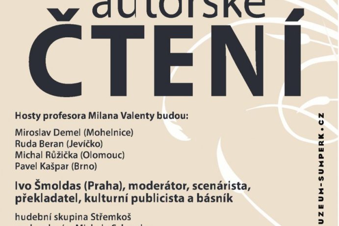 Adventní večer v muzeu - autorské čtení