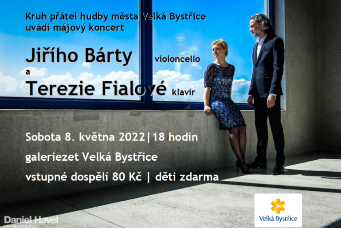 Terezie Fialová (klavír), Jiří Bárta (violoncello)