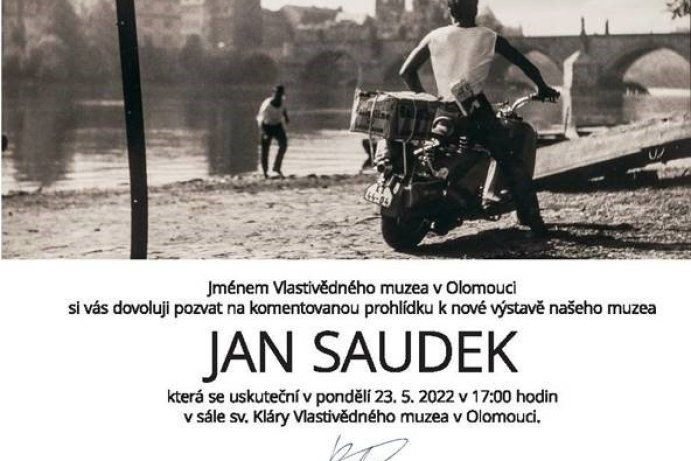 Jan Saudek - otevření nové výstavy ve VMO