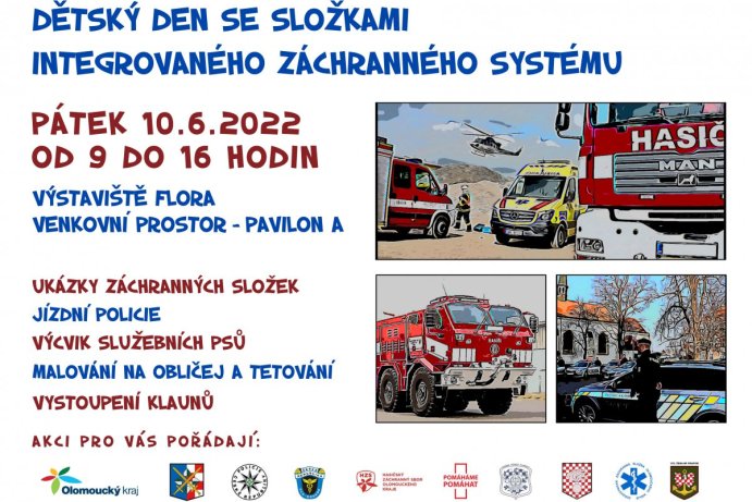 Dětský den se složkami IZS