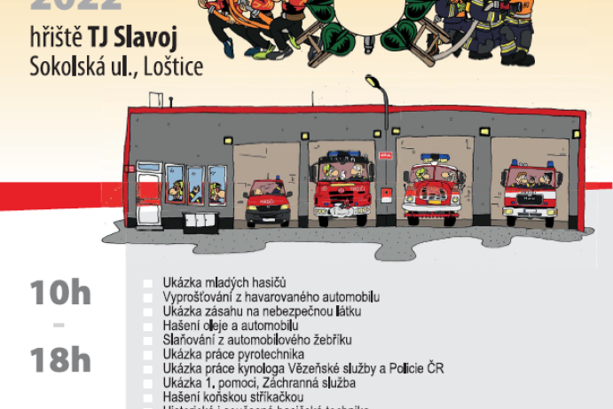 Oslavy 130 let od založení SDH Loštice